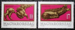 S4185-6 / 1993 memories of the Scythians in Hungary, stamp set postal clean