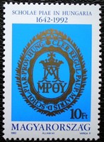 S4134 / 1992 piarist order stamp postal clerk