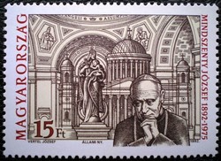 S4141 / 1992 József Mindszenty stamp postal clerk