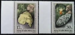 S4218-9sz / 1993 Ősemberleletek Magyarországon bélyegsor postatiszta ívszéli
