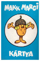 334. Makk Marci kártya Játékkártyagyár 1984