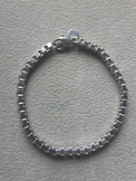 Tiffany & Co. ezüst karkötő - velencei kocka fazon - 19 cm
