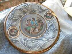 Large Italian wall bowl, diameter 33 cm