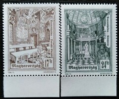 S4352-3sz / 1996 Pannonhalma II. bélyegsor postatiszta ívszéli