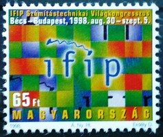 S4464 / 1998 ifip world congress of computer science stamp postage stamp