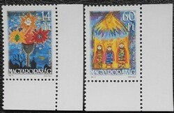 S4318-9s / 1995 Budapest Nevezetességei III. bélyegsor postatiszta ívsarki