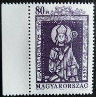 S4399sz / 1997 Szent Adalbert bélyeg postatiszta ívszéli