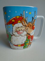 New Santa reindeer cup.