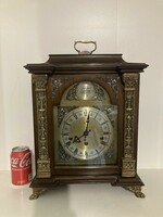 Hermle large 3-tune fireplace clock