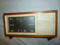 Old retro soviet alarm table clock