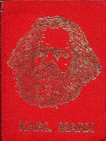 Minikönyv - KARL MARX 1810-1883 (szerb nyelven, NOVI SAD 1983,  60 x 78 mm)