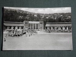 Postcard, Balatonalmádi, beach, coast view detail