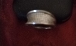 Női ezüst gyűrű cirkónia kövekkel 4,3 gramm