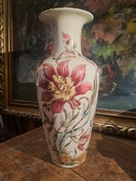 Original Zsolnay orchid pattern vase 27 cm