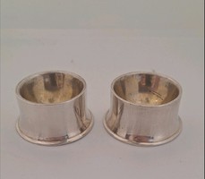 Pair of antique silver spice holders, Krick Janos, 1832.