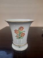 Porcelain vase with Herend floral pattern