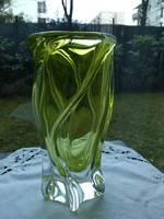 Gleccser üveg váza Val Saint Lambert-től