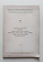 Germany - Munich 1973, numismatic auction catalog in German
