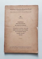 Germany - Munich 1961, numismatic auction catalog in German