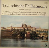 Weber /chopin - brillante concerto - concerto for bassoon and orchestra - in F major, op. 75 (Lp)