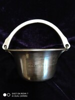 Silver-plated (berndorf) small kettle from the blue hostel.