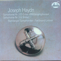 Haydn, bamberger symphoniker, leitner - symphony no. 100 in G major, symphony no. 102 in B flat major (lp)