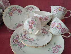 English old royal porcelain tea set for two