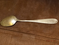 Antique Pest hallmark in silver spoon 1862