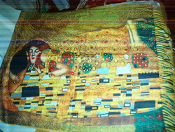 Vintage Klimt nagyméretű sál
