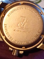Men's watch with agrevo inscription
