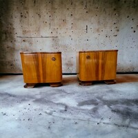 Pair of retro, vintage, mid-century bedside tables