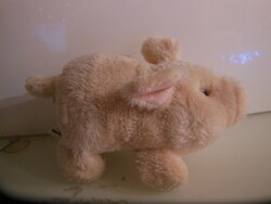 Pig - 22 x 15 x 11 cm - rechargeable - plush - tried for half a year, worked - brand new - exclusive - German