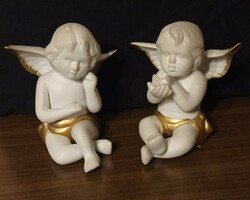 Tchibo angyalka páros dobozában, 14 cm