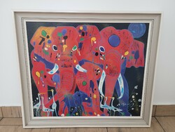 Cristofer Ryan elephants cubism