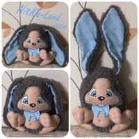 Fülike EaRster Bunny kézműves nyuszi