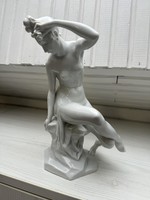 Porcelán figura Herend 1930-as évek vége, Lotz (?) szignóval hibátlan