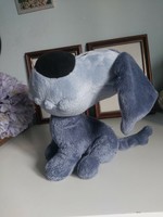 Large, sweet woezel and pip purple dog plush figure, 30 cm tall