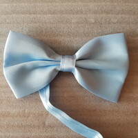 Wedding nyk04 - light blue satin bow tie 70x125mm