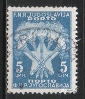 Jugoszlávia  0276 Mi portó 102     0,30 Euró