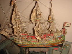 Három árbócos,vitorlás hajó