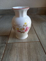Beautiful old Zsolnay porcelain vase (14x9 cm)