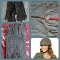 Retro / old rain gloves - for military fishing, assembly, hiking with new label