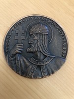 Hungarian medalist: King Szent István 1038-1938