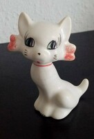 Régi figurális kerámia macska eladó