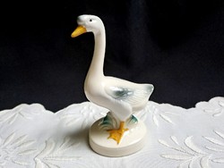 Foreign porcelain goose 12 cm
