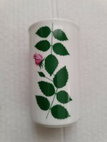 Arzberg pink rose porcelain vase - in perfect condition