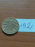 Germany 10 reichspfennig 1924 a berlin, aluminum bronze 192.
