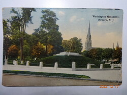 Old postcard: Washington Monument, Newark (USA), 1915