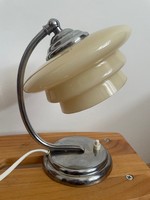 Art Deco / Bauhaus asztali lámpa kró