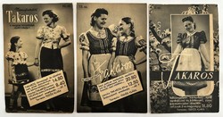 Advertising postcard of a Hungarian fashion hall
